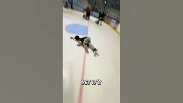 PROFESSIONAL Speed Skater Shocks Everyone At Ice Ring 