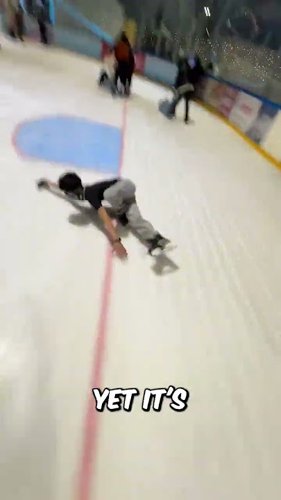 PROFESSIONAL Speed Skater Shocks Everyone at Ice Ring!