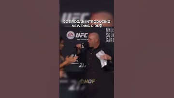 JOE ROGAN INTRODUCING NEW RING GIRL UFC💀 #shorts #UFC #viralshorts #MMA #viral #youtubeshorts #fyp
