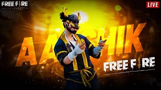AASHIK IS LIVE : NEW SEASON BR - RANK PUSHING WITH IPHONE 11 #live #freefire