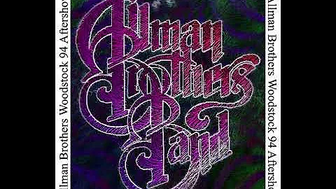 Allman Brothers, Woodstock 94 Aftershow, Live At Great Woods, Mansfield MA, 8/14/1994 (Full Concert)