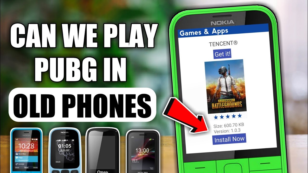 Can We Play Pubg In Old Java Phones How To Install Android Games In Keypad Phones Youtube