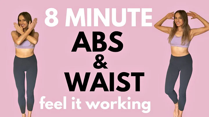 STANDING ABS  WORKOUT | AB WORKOUT AT HOME  AB & W...