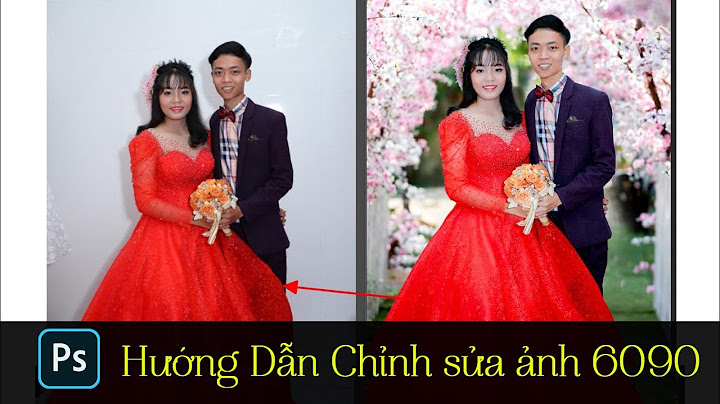 Hướng dẫn làm ảnh cưới bằng photoshop