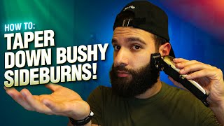How to Taper Your Side Burns at Home - In Depth Tutorial