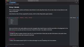 AP CSP Swift - 5.02 - Arrays and Loops - 2 of 18 - Array Literals