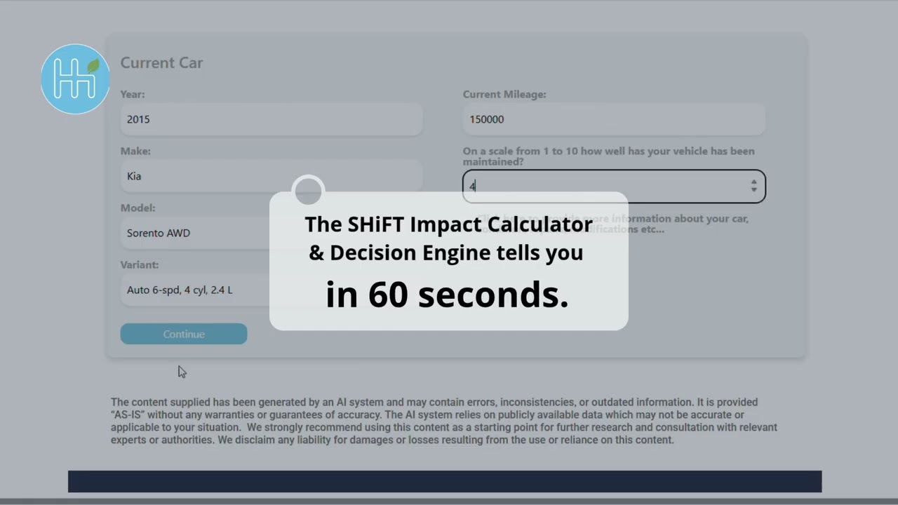 SHiFT Impact Calculator & Decision Engine