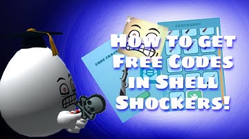 How to get FREE ITEM CODES In Shell Shockers!