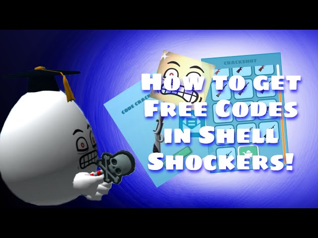 How to get FREE ITEM CODES In Shell Shockers! 