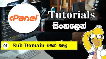 cPanel Sub Domain in Sinhala | cPanel Sinhala Tutorials