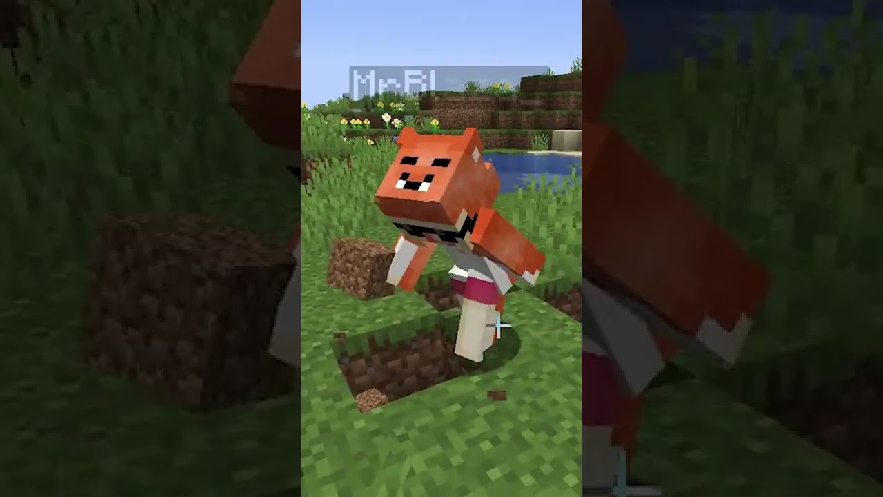 triangle in vanilla minecraft? #shorts