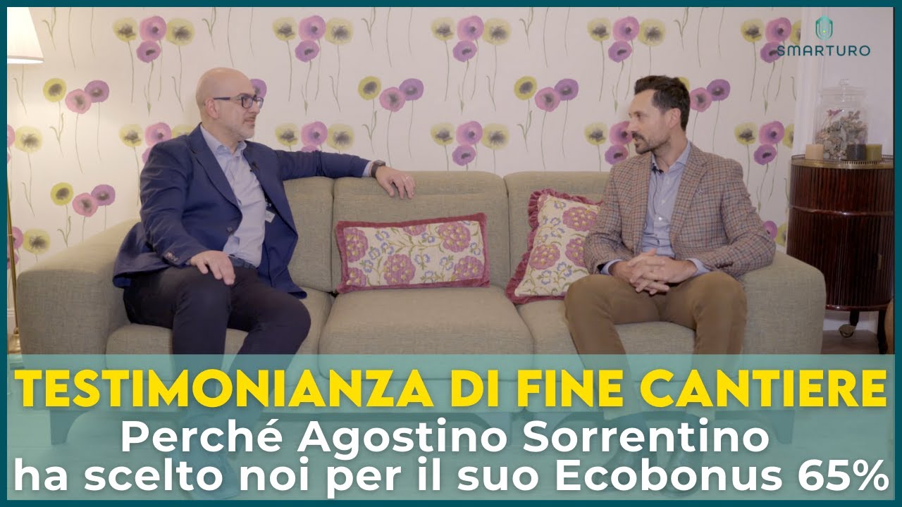 Marcello Contu Testimonianza di fine cantiere Perchè Agostino ha scelto noi per il suo Ecobonus 65