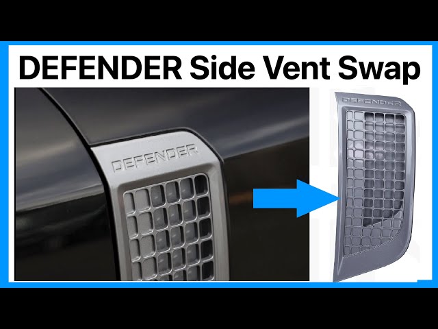 Land Rover Vent, Defender upgrades