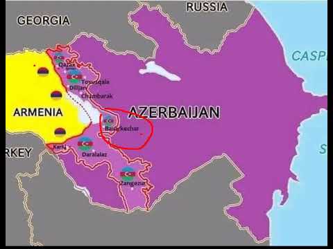 Новая карта Азербайджана и ответы на вопросы.
