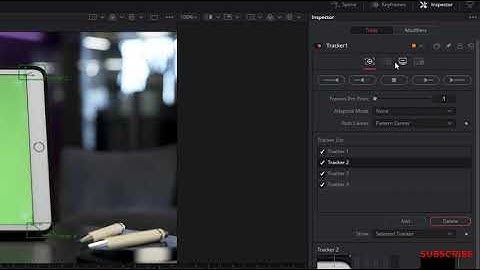 4 Point camera tracking using fusion studio 16 tutorial