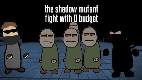 The Shadow Mutant fight with 0 budget | Gorebox