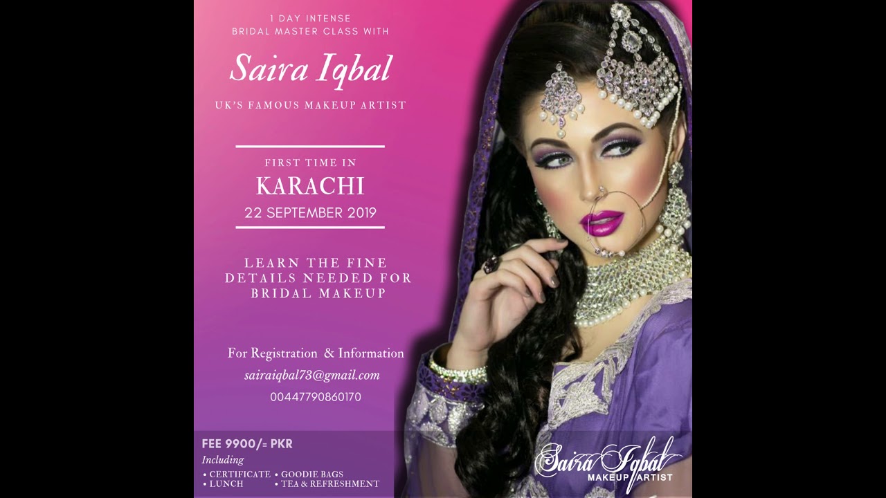 Bridal Master Class In Karachi You