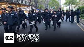 Watch live: Mayor Adams, NYPD discuss Columbia, City College protest arrests
