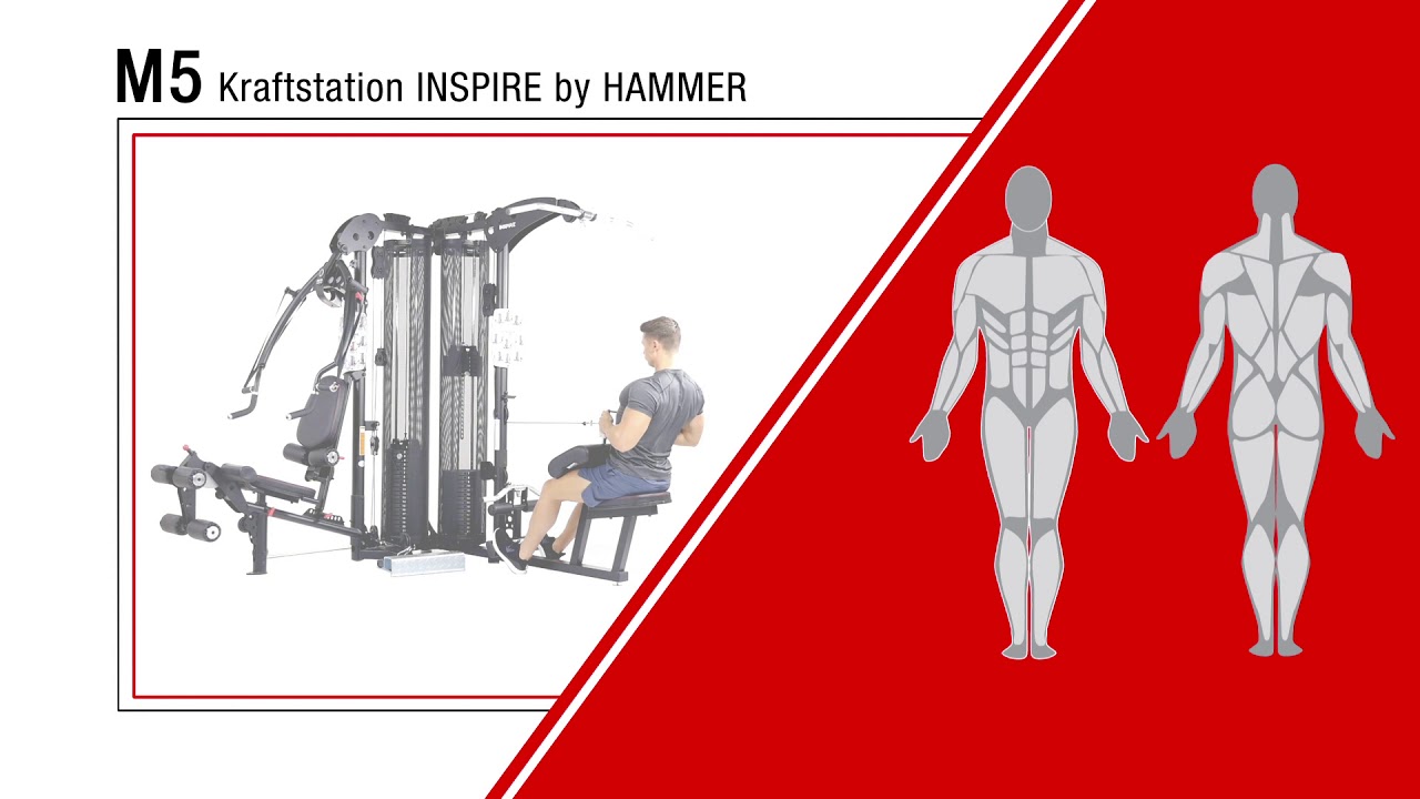 INSPIRE by HAMMER M5 Kraftstation - Trainingsvideo