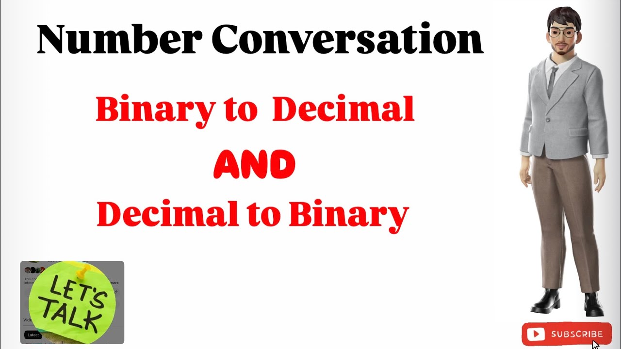 Binary to Decimal & Decimal to Binary Conversion Explained in Hindi ...