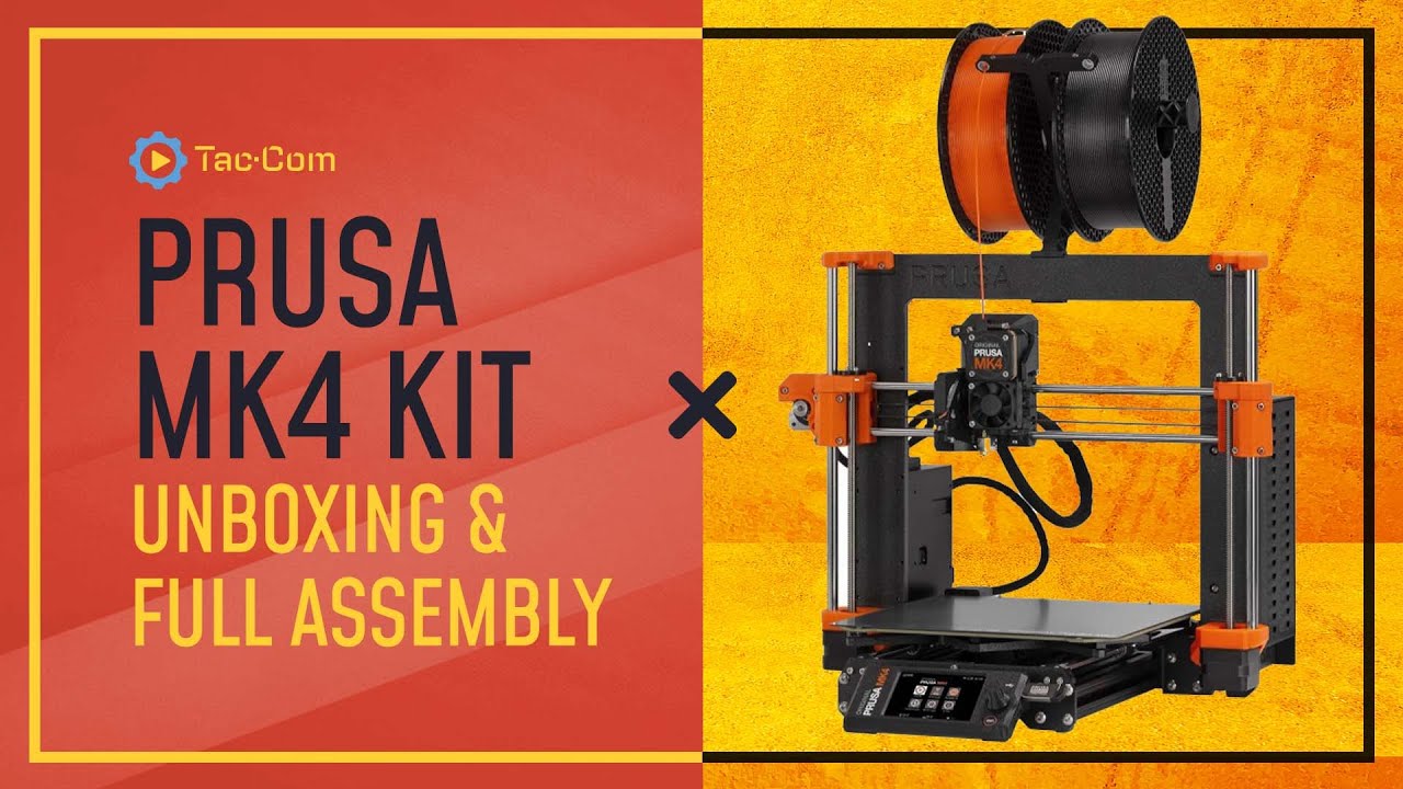 Prusa Mk4 Kit Assembly: Unboxing & Full Assembly - YouTube