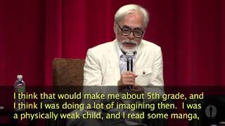 Hayao Miyazaki: Childhood Interests