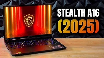 MSI Stealth A16 AI+ (2025) REVIEW - The (Almost) Best Gaming Laptop of 2025