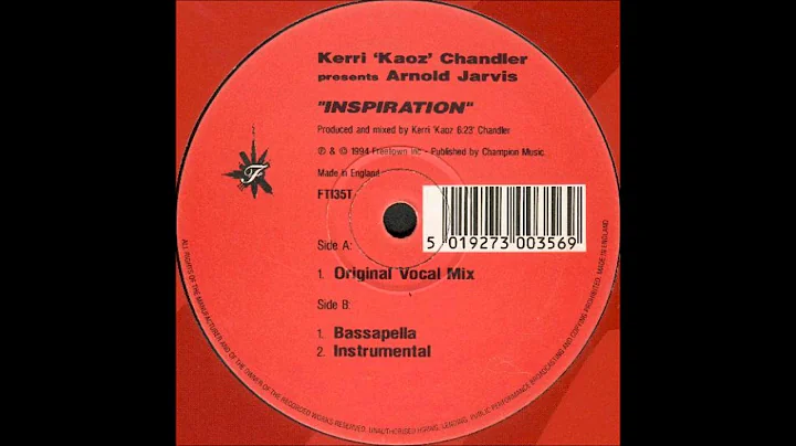 Kerri 'Kaoz' Chandler Presents Arnold Jarvis - Ins...