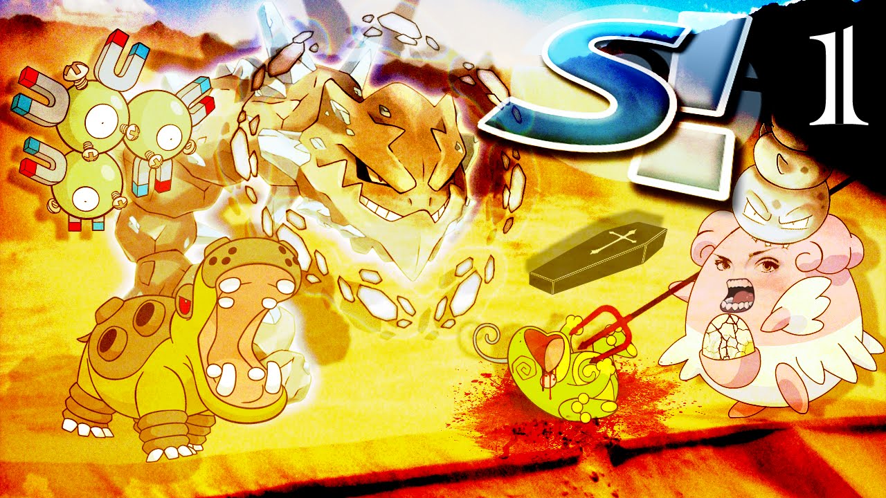 Mega Steelix Under Trick Room Sandstorm Team Pokemon Showdown ORAS 1