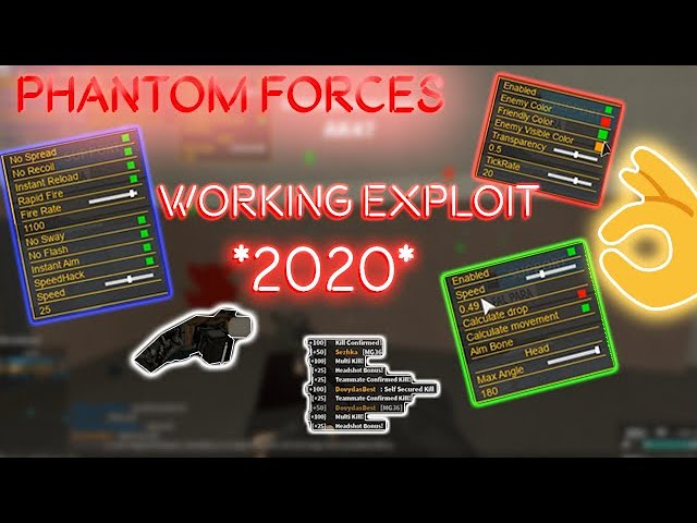 Phantom Forces Hack New Working 2020 Aimbot Esp Instantreload More Op Roblox Exploit Youtube - roblox ventrix hack