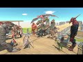 ⚡ FANTASY vs Teams from all units - 🦖 Animal Revolt Battle Simulator 🦕