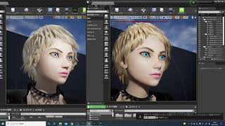 Daz StudioからCharacter Creator3を経由して、UE4にキャラクターをインポートする手順
