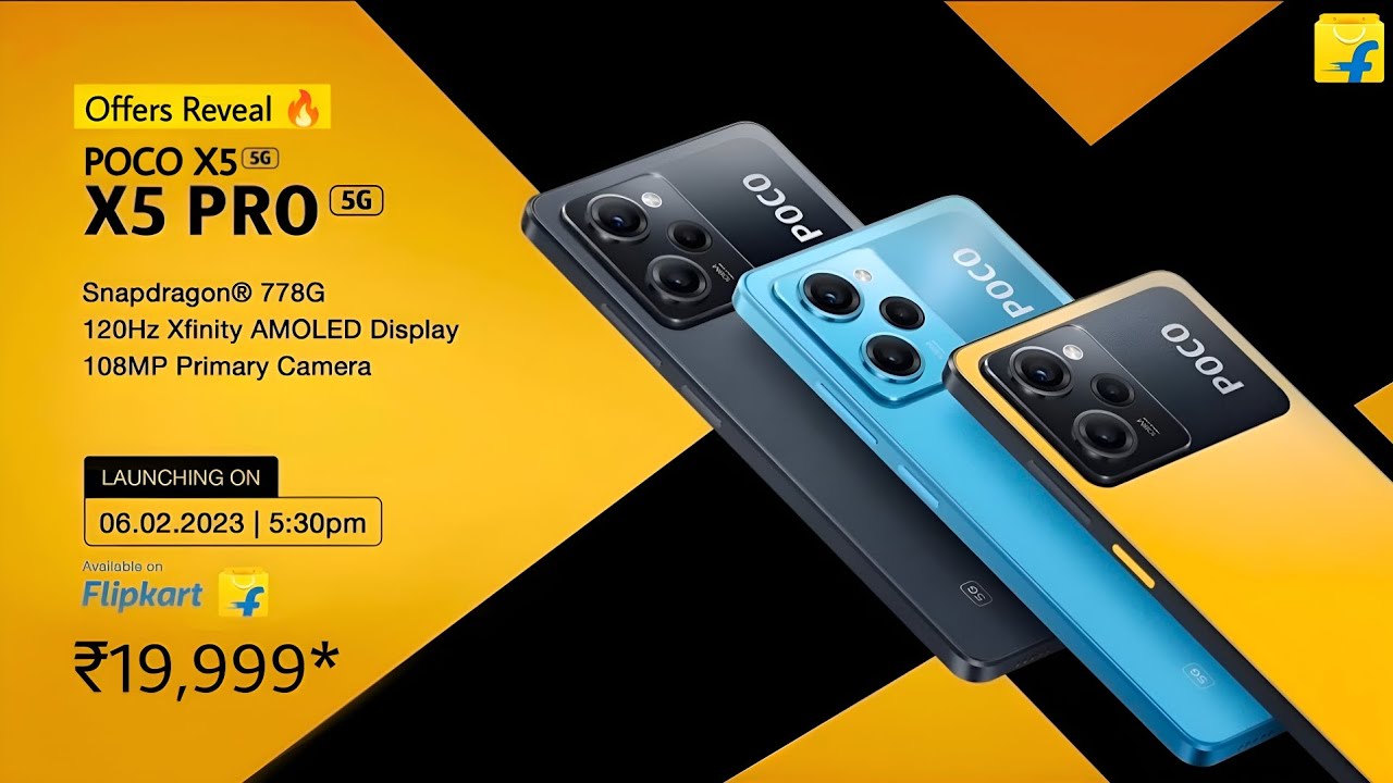 POCO X5 Pro 5G Launched in India with Snapdragon 778G and 108MP Camera