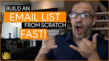 How To Build An Email List From Scratch...FAST ( 0-1,000 Email Subs In 30-Days )