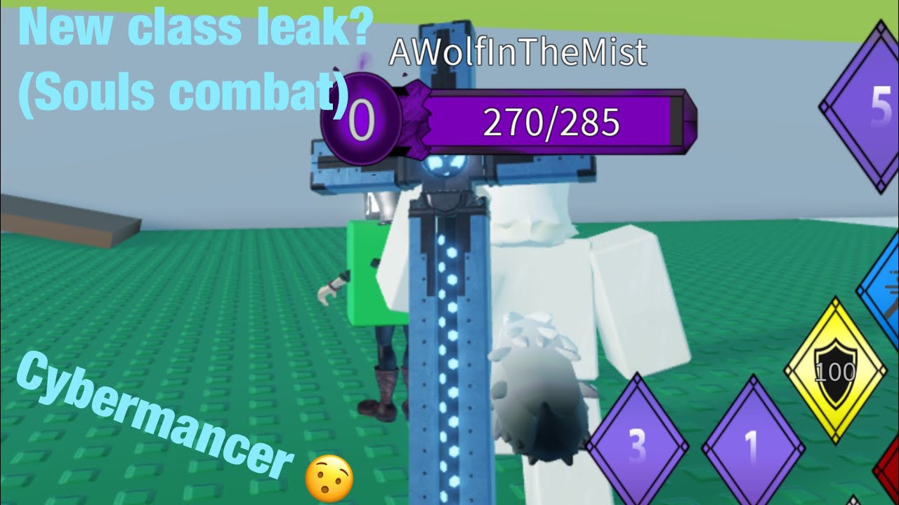 Souls Combat New Class Cybermancer Leak Youtube - synthesizer roblox leak