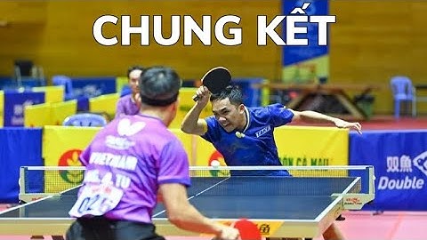 Đinh Anh Hoàng vs Nguyễn Anh Tú | Chung Kết Đơn Nam | Giải Vô Địch Bóng Bàn Quốc Gia BND 2025