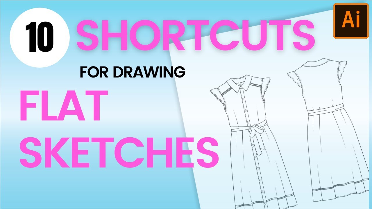 How to Draw Technical Flats by Hand — Points of Measure