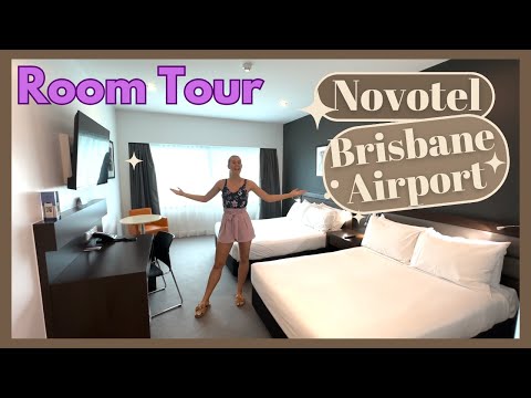 NOVOTEL Brisbane Airport Hotel | ROOM TOUR Video Thumbnail