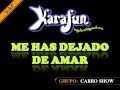 ME HAS DEJADO DE AMAR - SUPER AUTO ( karaoke ) - VAF