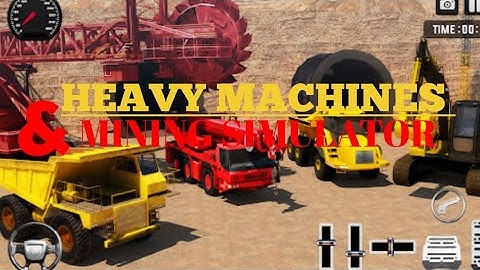 Heavy machines & Mining Simulator (iOS & Android)- First Look Gameplay