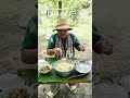 #ដាំបាយថ្ងៃត្រង់...ចំហុយពងទា..ផ្កាល្ពៅ។