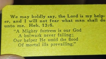 HEBREW 13:6 // WE MAY BOLDLY SAY, THE LORD IS MY HELPER, AND I WILL NOT FEAR WHAT MAN SHALL DO .. 🙏