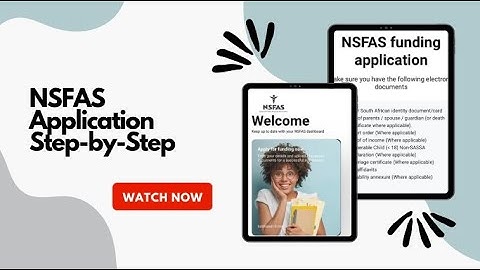 Academic Let’s Talk Ep.5:NSFAS Step-by-Step Application Process | Supporting Documents | Funding |