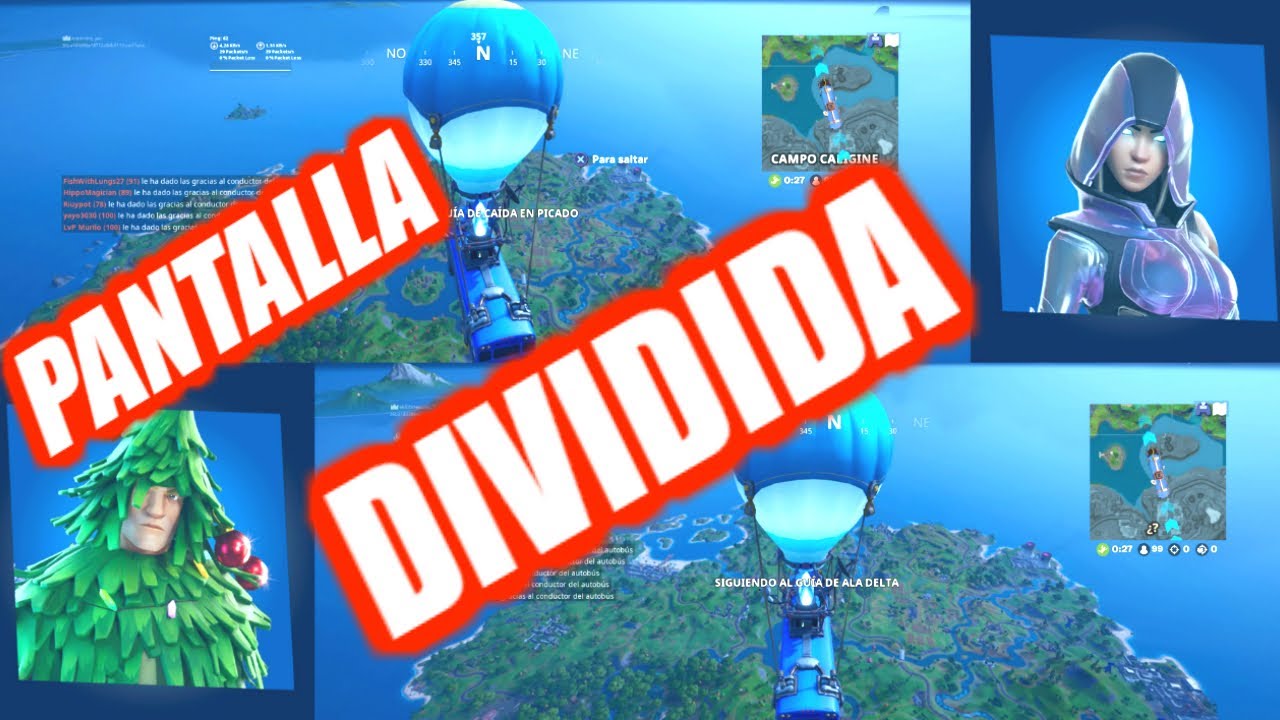 FORTNITE PANTALLA DIVIDIDA PS4 - YouTube