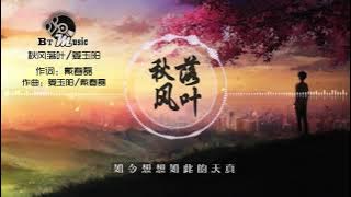 『秋风落叶』姜玉阳【等到岁月无情无声无息秋风落叶，只换来沉默无言的离别 ..】※{ 动态歌词 Lyrics }※❤️