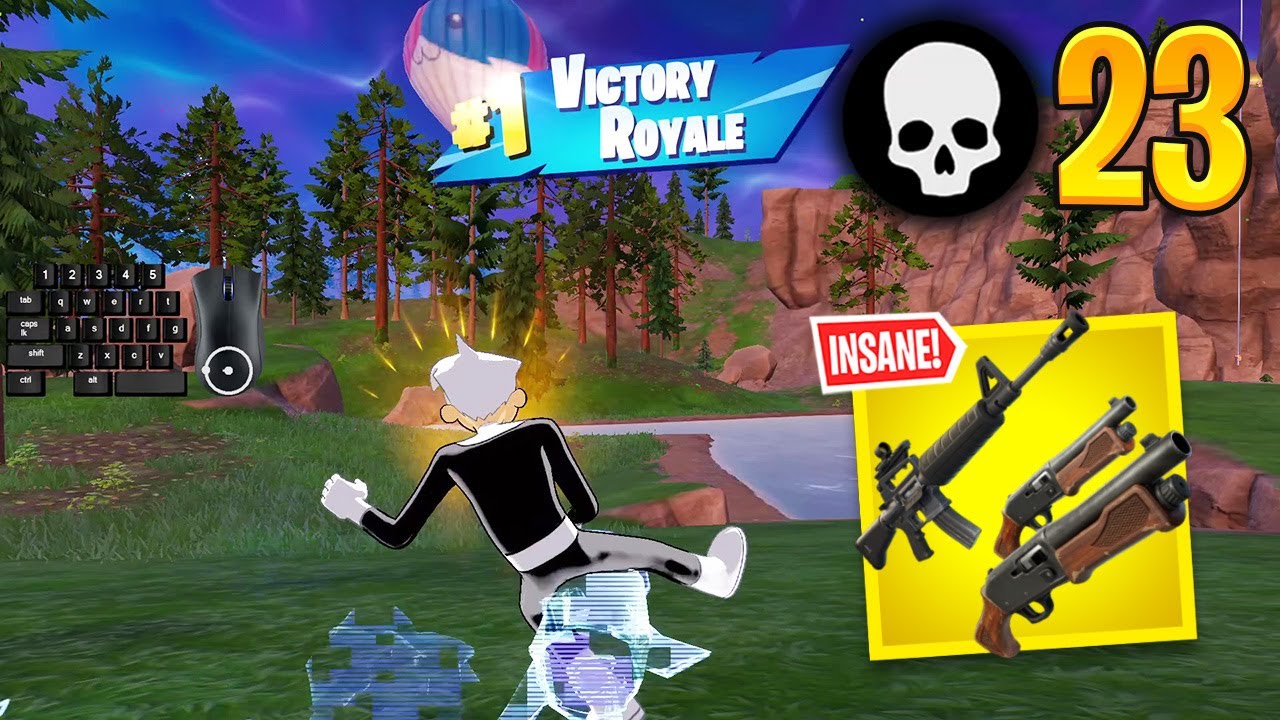 23 Elimination Solo Vs Squads Win 