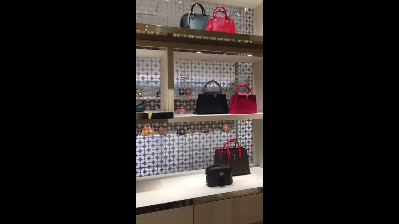 Visiting Louis Vuitton Bijenkorf Amsterdam - YouTube