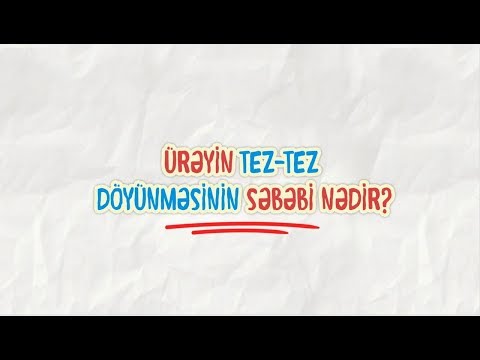 📌 UREYIN TEZ TEZ DOYUNMESININ SEBEBI / TAXIKARDIYA / KARDIOLOQ AFAQ QEHREMANOVA / MEDPLUS TV