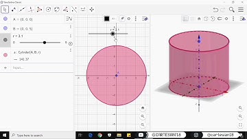 Cara Mudah Mencari Volume Tabung Menggunakan Aplikasi GEOGEBRA