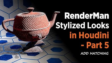 RenderMan Stylized Looks in Houdini - Part 5 – Adding a PxrStylizedHatching Filter